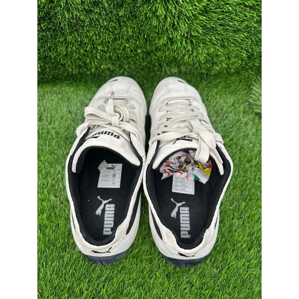 Puma Speedcat 403175-01 Athletic Sneaker Men's 10.5 White Leather Running Gym